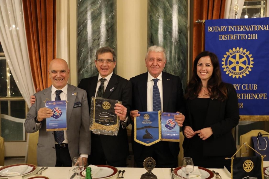 L’assessore Antonio De Iesu nominato socio onorario del Rotary Club